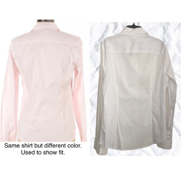 Forever 21 classic white button down shirt - size large - Picture 2 of 7